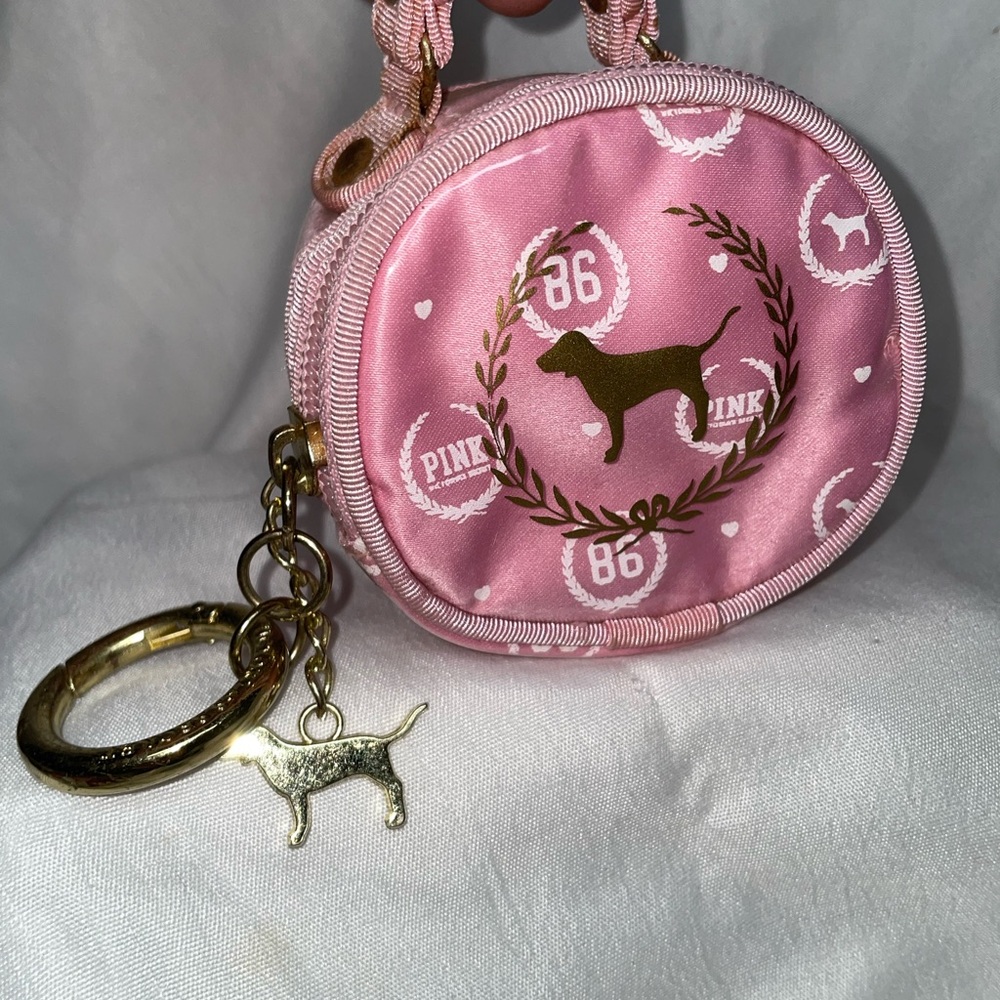 RARE Vintage PINK Coin Purse